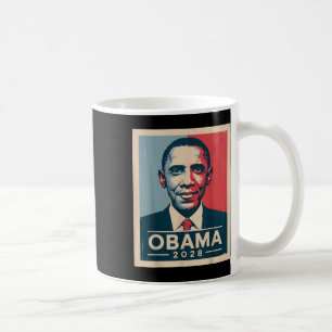 Vintage Obama 2028 Funny Political Patriotic Elect Coffee Mug