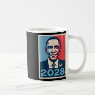 Vintage Obama 2028 Funny Political Patriotic Elect Coffee Mug