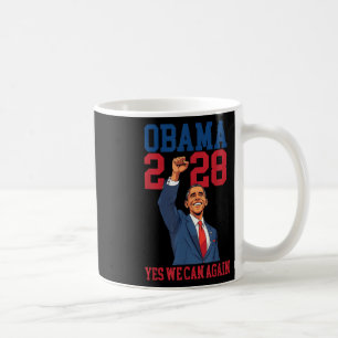 Vintage Obama 2028 Funny Political Patriotic Elect Coffee Mug
