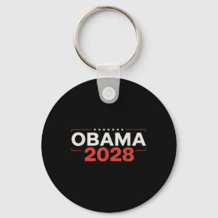 Vintage Obama 2028 Funny Political Patriotic Elect Key Ring