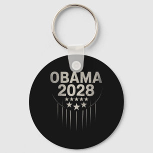 Vintage Obama 2028 Funny Political Patriotic Elect Key Ring