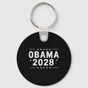 Vintage Obama 2028 Funny Political Patriotic Elect Key Ring