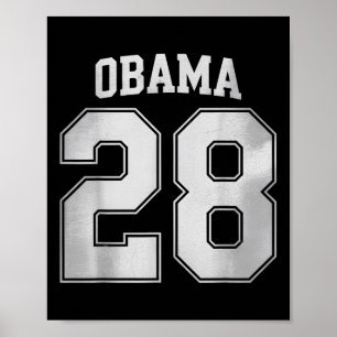 Vintage Obama 2028 Funny Political Patriotic Elect Poster