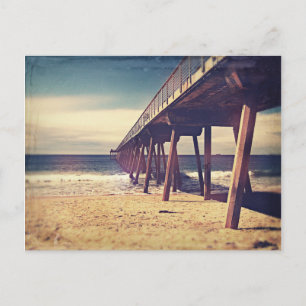 Vintage Ocean Pier Postcard