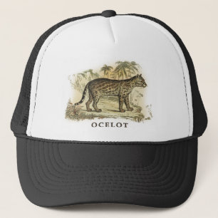 Vintage Ocelot Trucker Hat