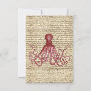 Vintage octopus