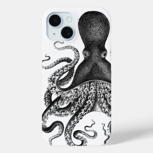 +|| Vintage Octopus ||+ Case-Mate iPhone Case (Back)