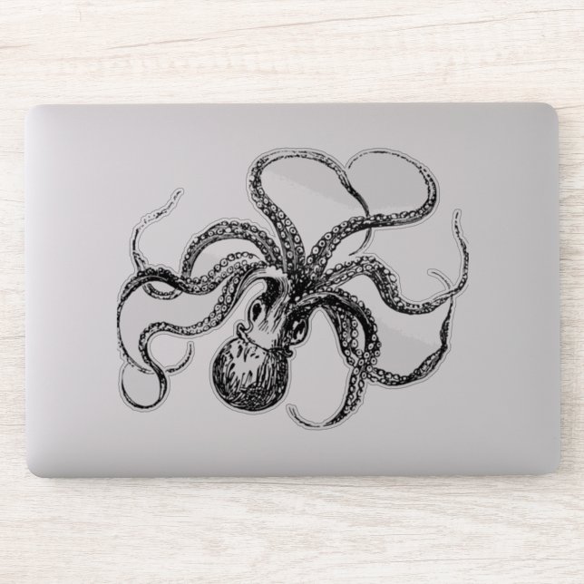 Vintage Octopus Illustration (Computer)