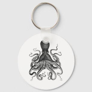 Vintage Octopus Key Ring