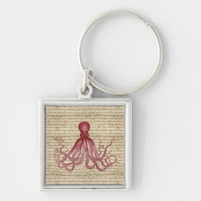Vintage octopus key ring (Front)