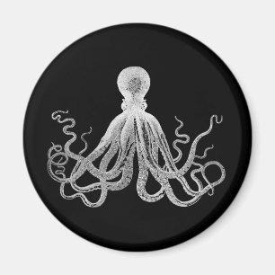 Vintage Octopus Magnet