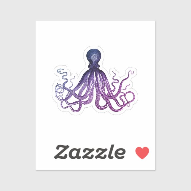 Vintage Octopus Sealife  (Sheet)