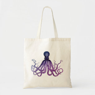 Vintage Octopus Sealife  Tote Bag
