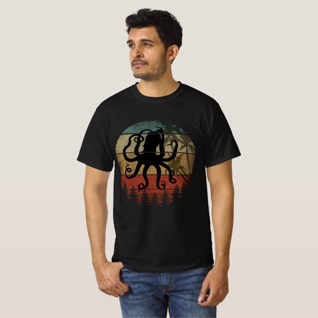 VINTAGE OCTOPUS T-Shirt (Front Full)