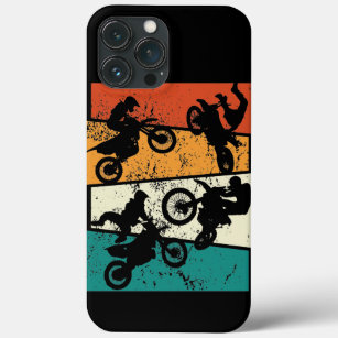 vintage Off Road Enduro motocross motorcycle iPhone 13 Pro Max Case