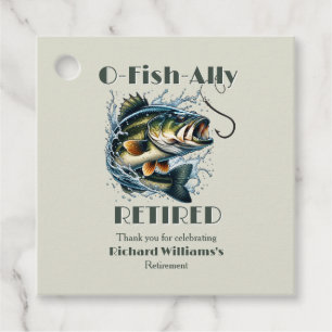 Vintage OFishAlly Retired Big Fish Take The Bait Favour Tags