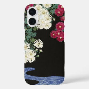 Vintage Ohara Koson Chrysanthemum Art iPhone 16 Case