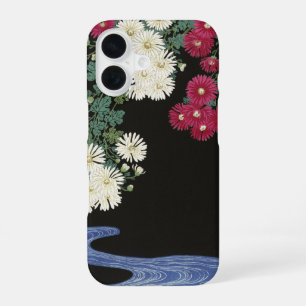 Vintage Ohara Koson Chrysanthemum Art iPhone 16 Case