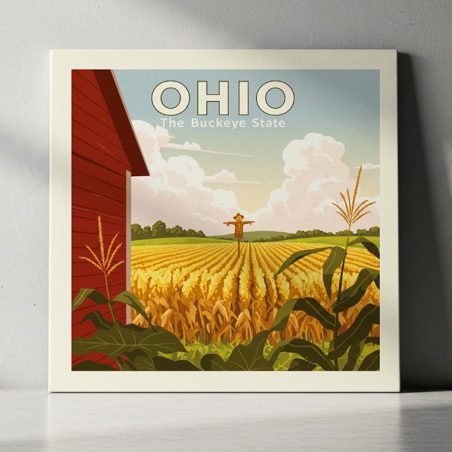 Vintage Ohio Ceramic Tile (Creator Uploaded)