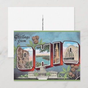 Vintage Ohio Postcard