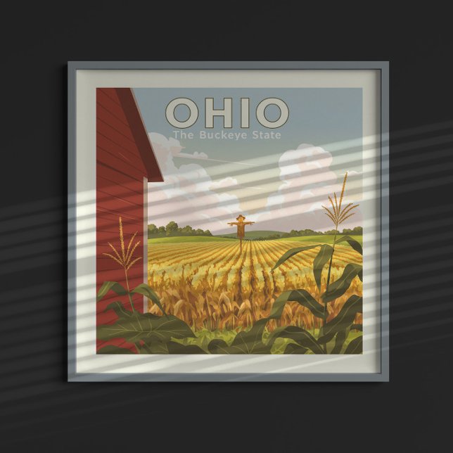 Vintage Ohio Poster (Creator Uploaded)