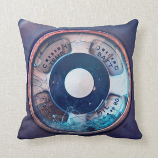 Vintage Oil cage Throw pillow