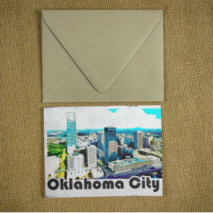 Vintage Oklahoma City Travel View Postcard