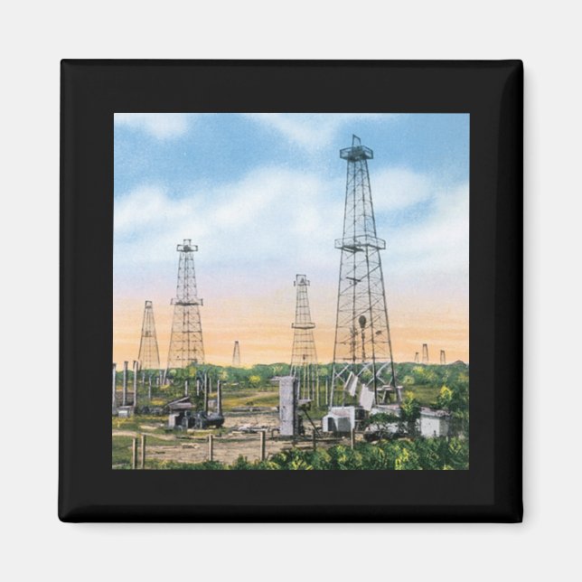 Vintage Oklahoma Magnet (Front)