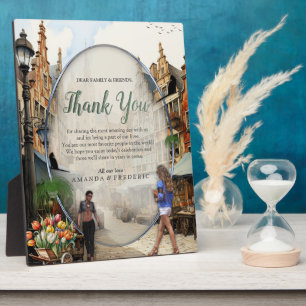 Vintage Old Amsterdam Art Plaque