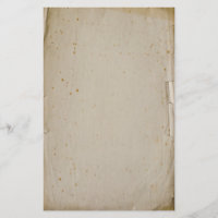 Vintage Old Book End Paper Stationery
