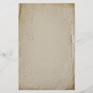 Vintage Old Book End Paper  Stationery