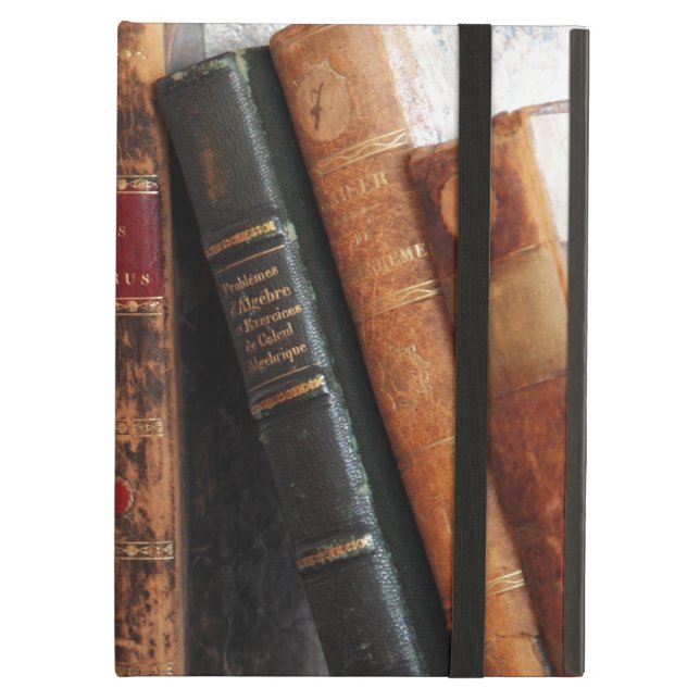 Vintage Old Books Cover For iPad Air (Front Closed)