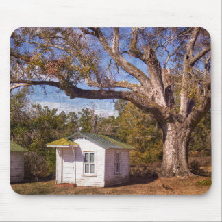 Vintage Old Florida Rustic Motel Cabins Roadside  Mouse Pad