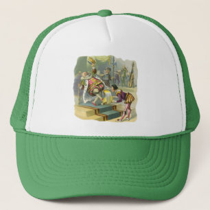 Vintage Old King Cole Nursery Rhyme Poem Song Trucker Hat