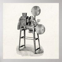 Vintage Old Movie Camera Cinematography Equipment