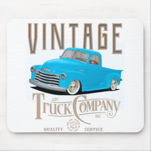 Vintage Old Truck Compnay Mouse Pad