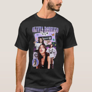 Vintage Olivia Retro Graphic Style Music Guts Tour T-Shirt