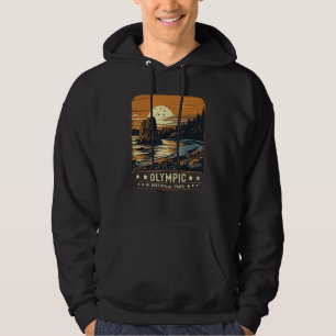 Vintage Olympic National Park Shirt Washington Adv