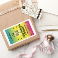 Vintage Ombre Concert Poster with Photo Custom