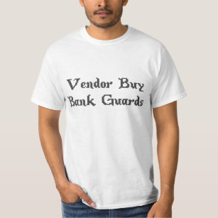 Vintage Online Gaming Vendor Buy Bank Guards T-Shirt