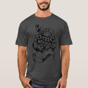 Vintage Ophiology South American Rattle Snake T-Shirt