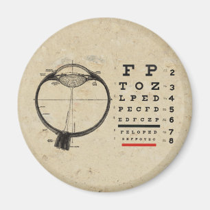 Vintage Ophthalmologist Magnet
