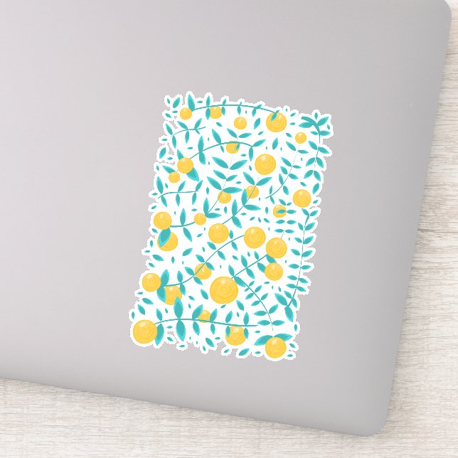 Vintage Orange Fruit (Detail)