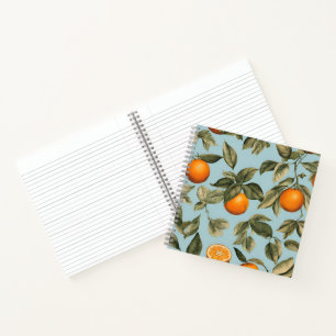 Vintage orange notebook