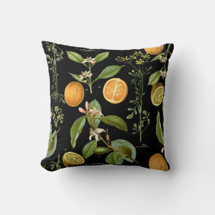 Vintage Oranges and Lemons Cushion