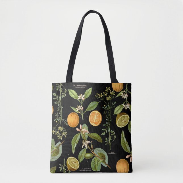 Vintage Oranges and Lemons  Tote Bag (Front)