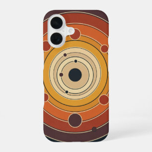 Vintage Orbital Rings iPhone 16 Case