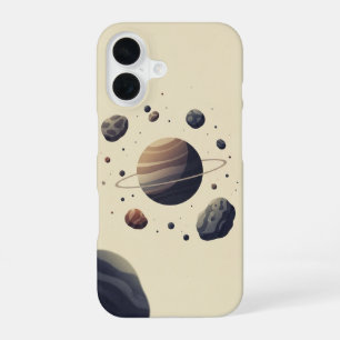 Vintage Orbital Stones iPhone 16 Case