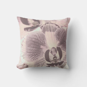 Vintage, Orchid Cushion