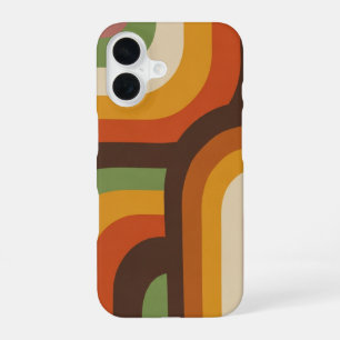 Vintage Organic Blocks iPhone 16 Case